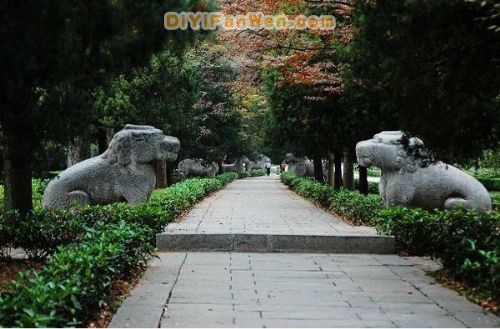 明孝陵圖片