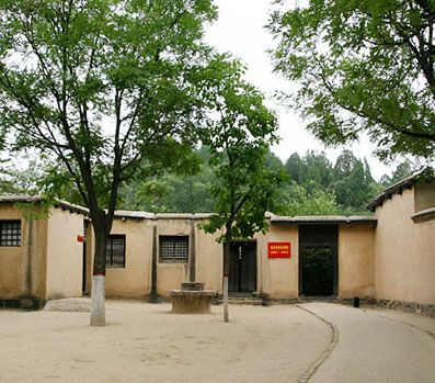 西柏坡中共中央舊址圖片