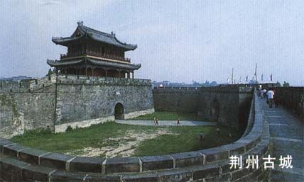 荊州古城圖片