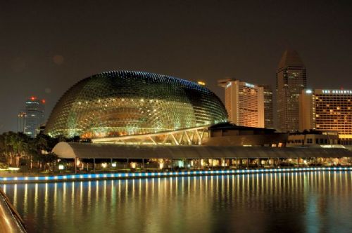 新加坡河風光圖片