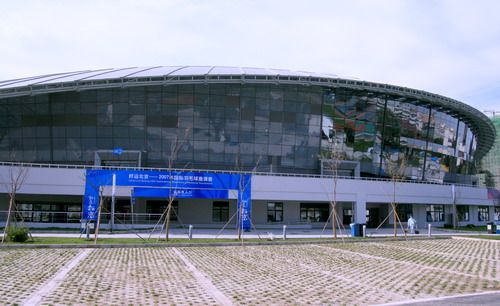 北京工業大學體育館圖片