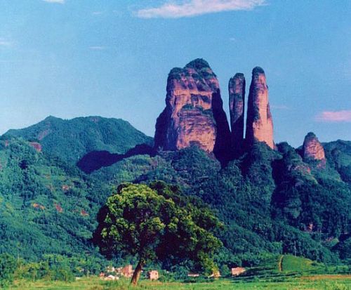 江郎山美景圖片