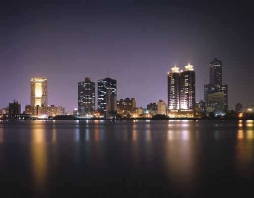 台灣高雄夜景圖片