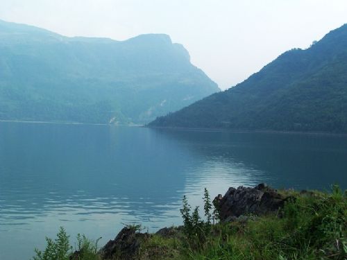 高山湖泊：馬湖圖片