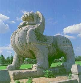 南朝石刻圖片