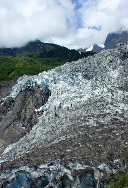 雲南明永冰川美景圖片