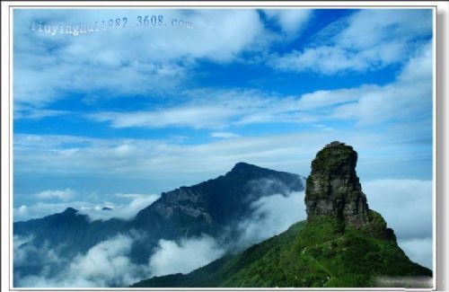 貴州梵淨山圖片