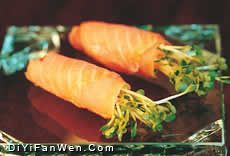 煙燻鮭魚捲