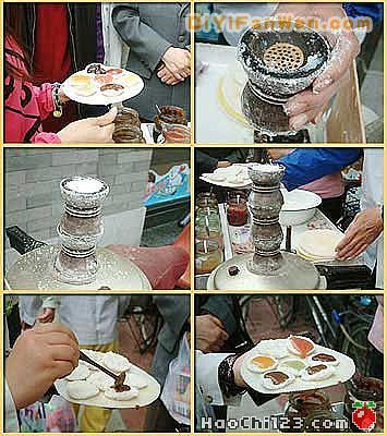 天津小吃熟栗糕(多圖)