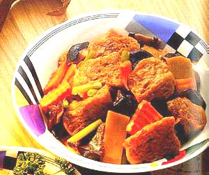 紅燒烤麩