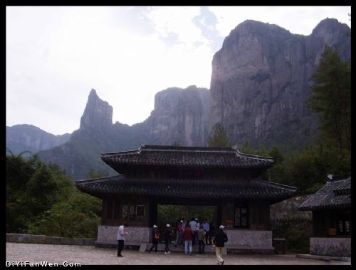 浙江仙居景區圖片