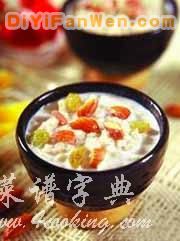 杏仁提子麥片粥