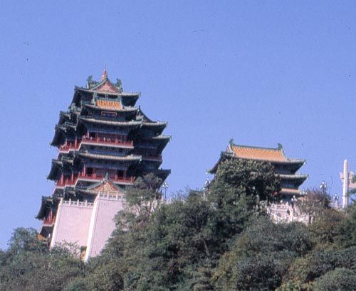 南京閱江樓景區圖片