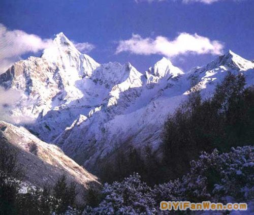 四川四姑娘山圖片