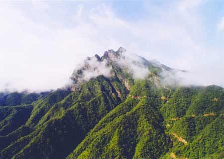 人間仙境白雲山圖片
