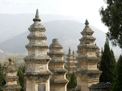 嵩山塔林圖片
