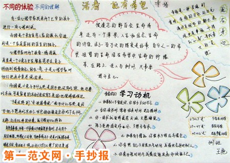 小學生手抄報：暢想春天
