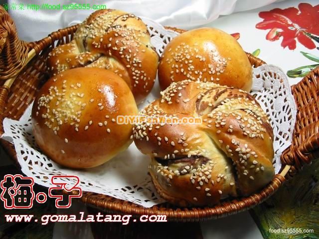 豆沙卷麵包/奶油小餐包