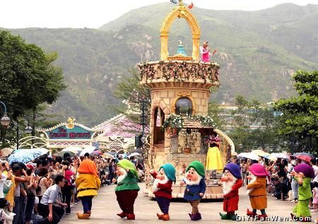 香港迪斯尼樂園圖片