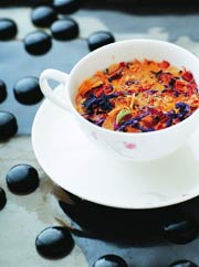 洋參豬血豆芽湯 