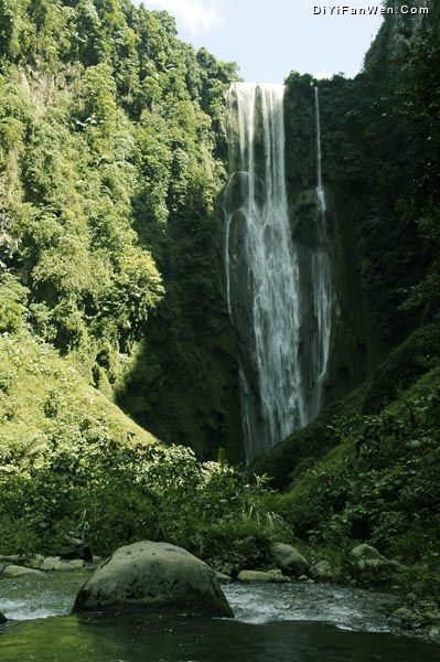 德天瀑布的氣勢圖片