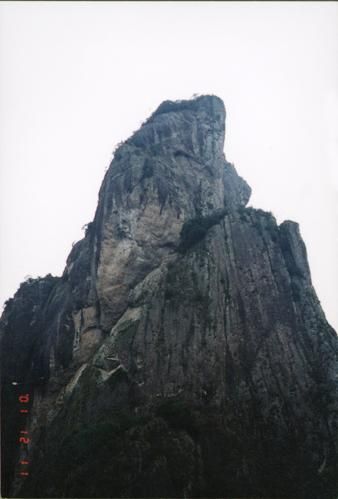 楠溪江石桅岩圖片