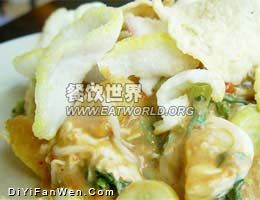 三色明蝦片(圖)