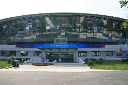 北京工業大學體育館圖片