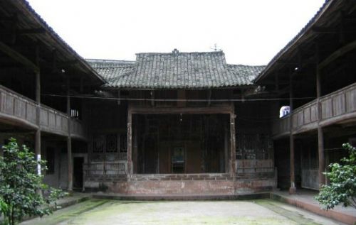 四川柳江古鎮圖片
