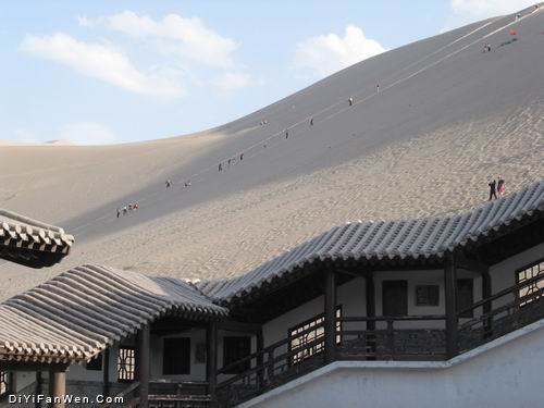 鳴沙山，月牙泉圖片