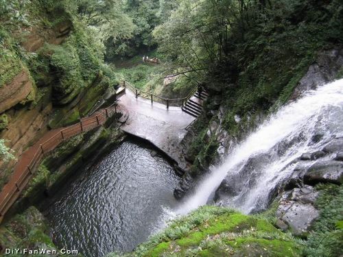 四川碧峰峽圖片