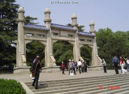 中山陵風景區圖片