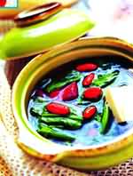 番茄牛肉菠菜湯