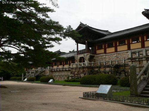 韓國慶州佛國寺圖片