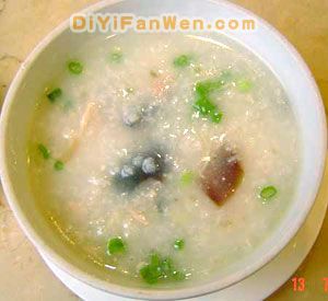 皮蛋瘦肉粥