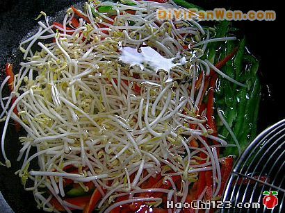 綠豆芽炒鱔絲[多圖]
