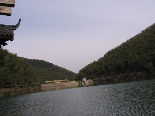 竹海鏡湖圖片