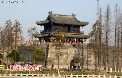 荊州古城圖片