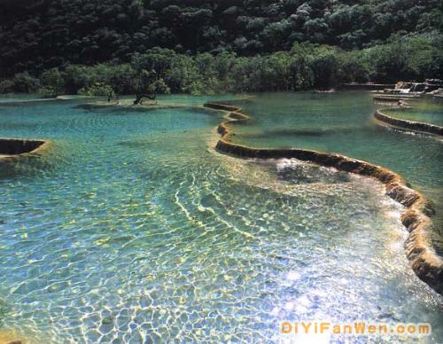 四川黃龍圖片