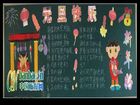 慶祝元旦黑板報——慶元旦，迎新春