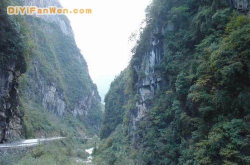 四川丹雲峽圖片