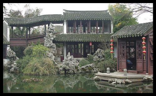 江蘇同里退思園圖片