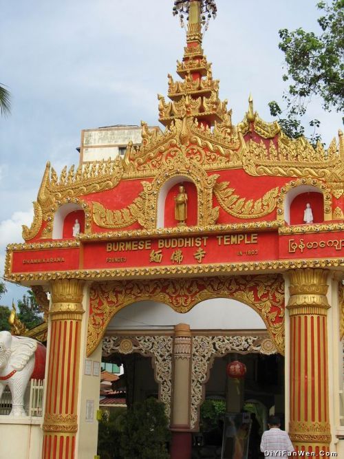 馬來西亞檳城的寺廟圖片