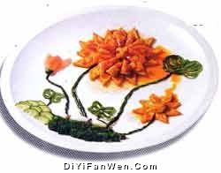 荷花豆腐大蝦