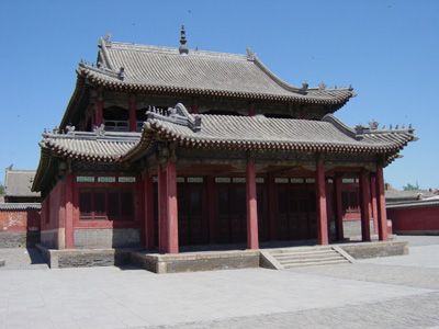 貝子廟圖片