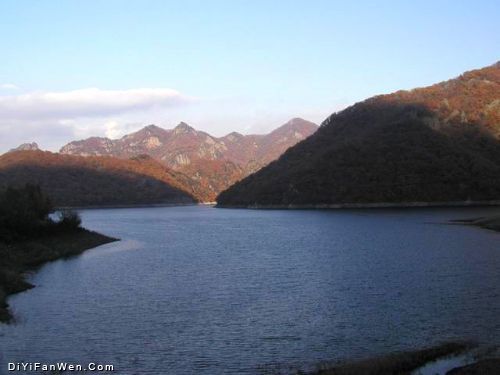 本溪關門山水庫圖片