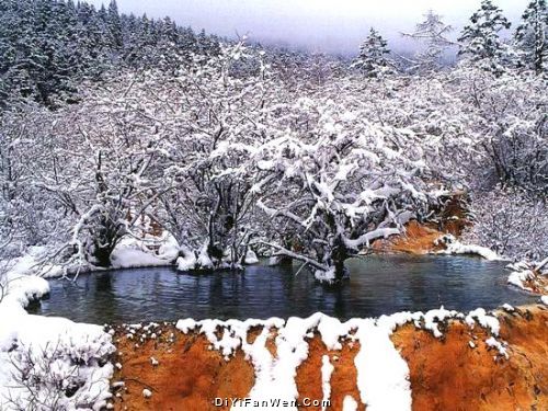 黃龍冬日圖片