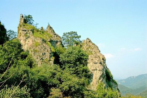 安徽馬仁奇峰風光圖片
