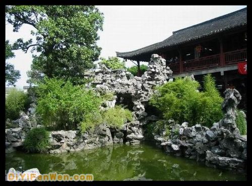 江蘇個園圖片