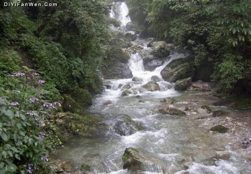四川九龍溝風光圖片